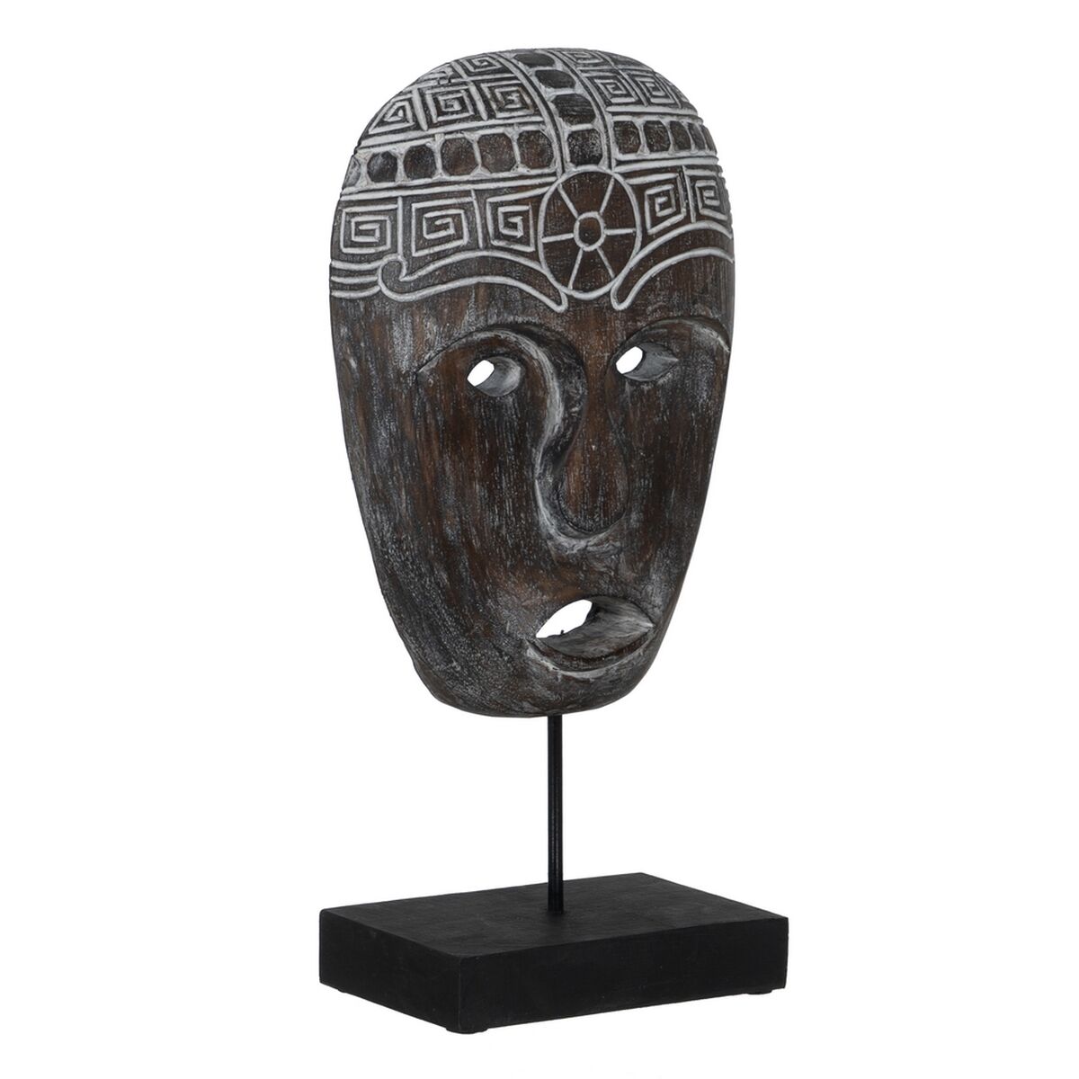 Prydnadsfigur Brun Mask 24 x 12 x 46 cm